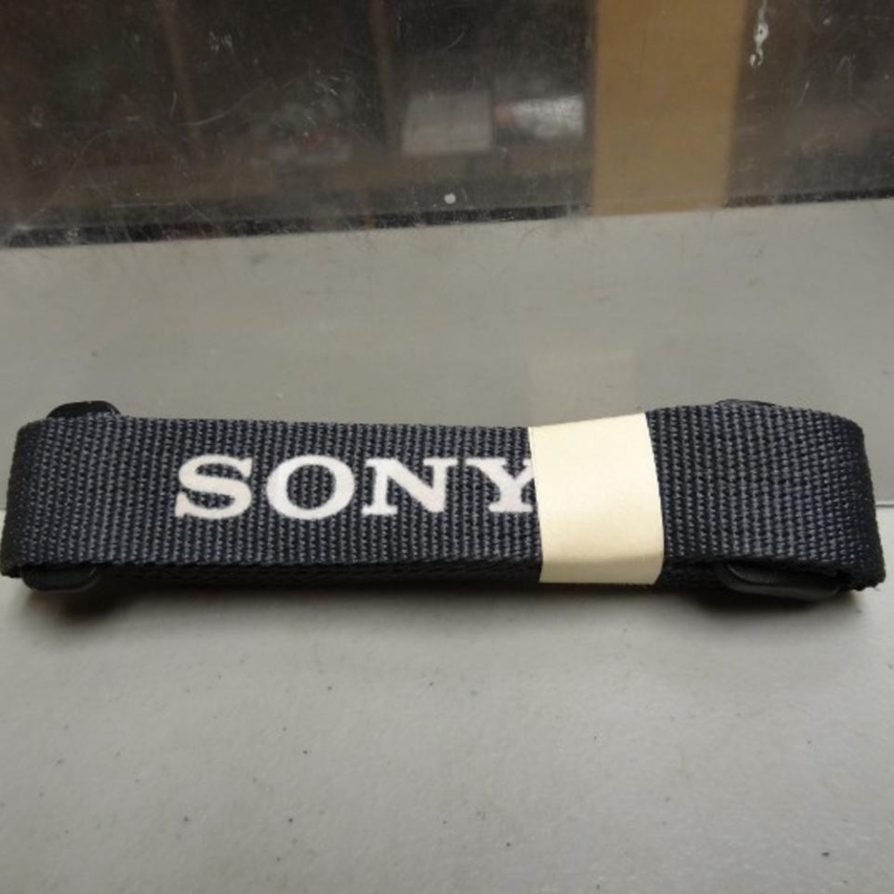 Genuine Original Sony OEM Handycam Camcorder Camera Shoulder Neck Strap GRAY NEW
